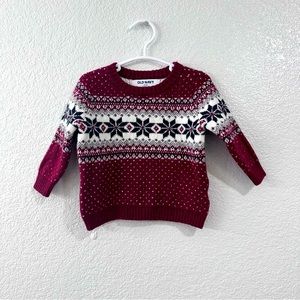 Baby boy winter sweater